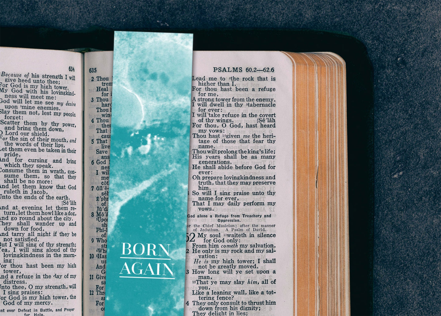 Born again (Segenszeichen Lesezeichen)