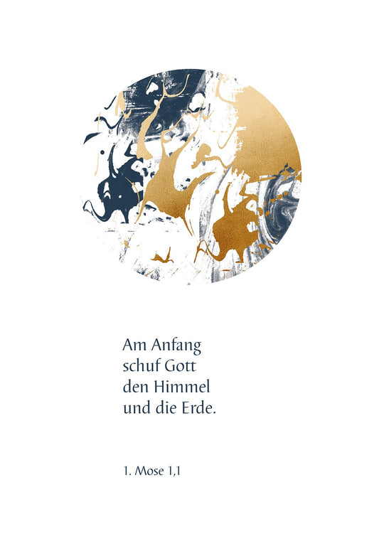 Am Anfang schuf Gott (Poster)