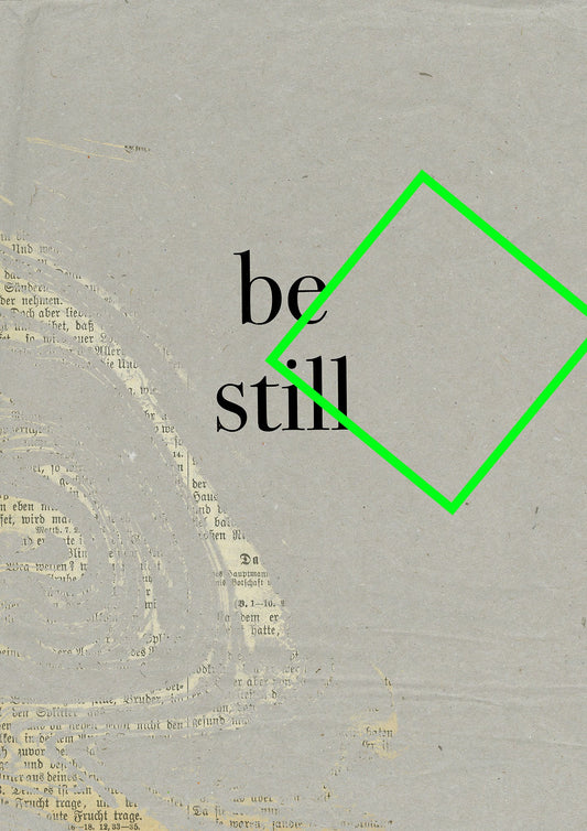 Be still (Poster)