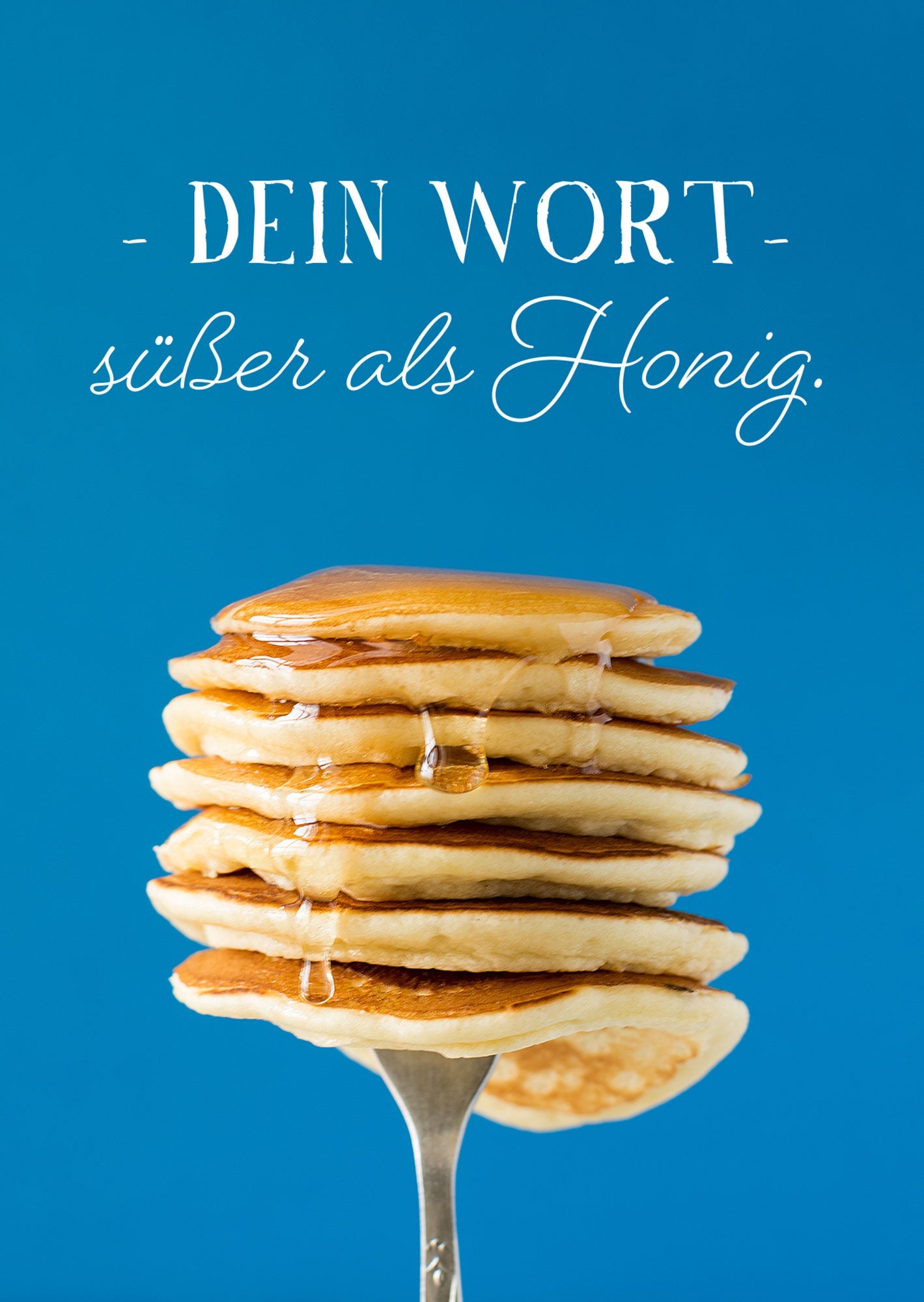 Dein Wort - süßer als Honig (Postkarte)