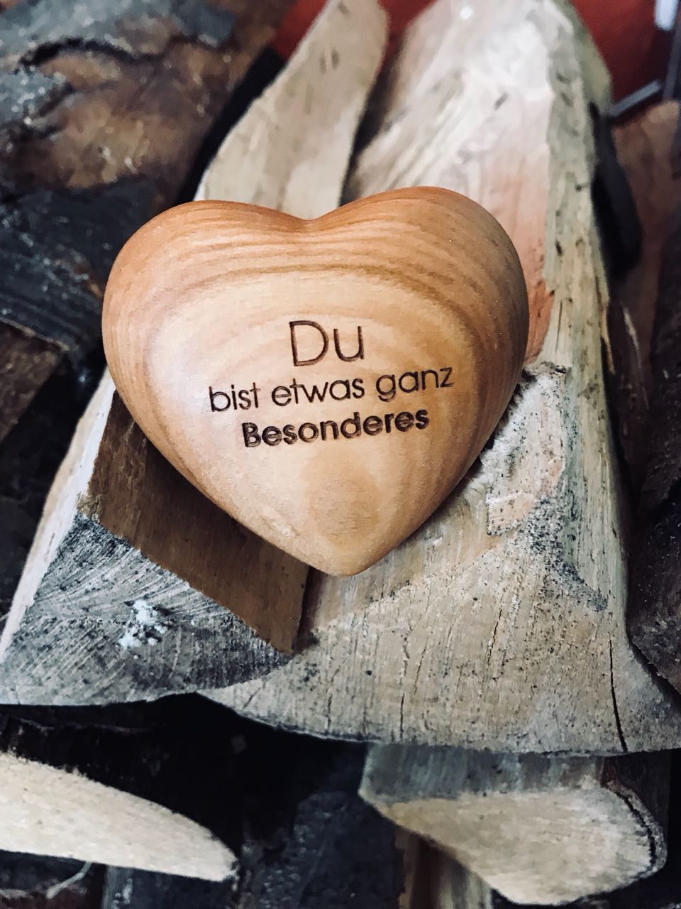 Thankgoods Holzherz Du bist etwas ganz Besonderes