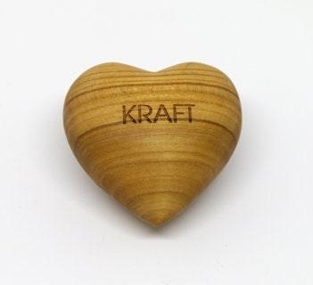 Thankgoods Holzherz KRAFT - Thankgoods