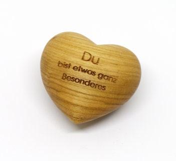 Thankgoods Holzherz Du bist etwas ganz Besonderes - Thankgoods