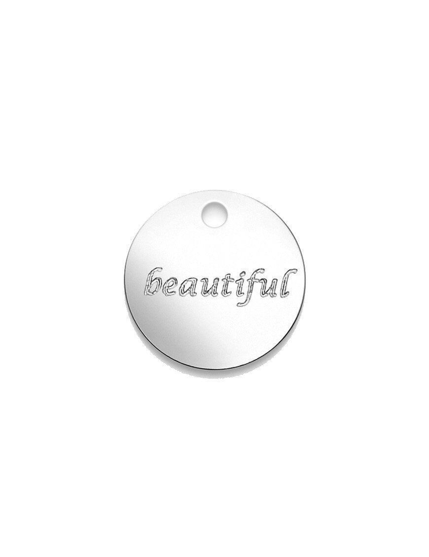 Armkette mit Anhänger 'beautiful' - Thankgoods