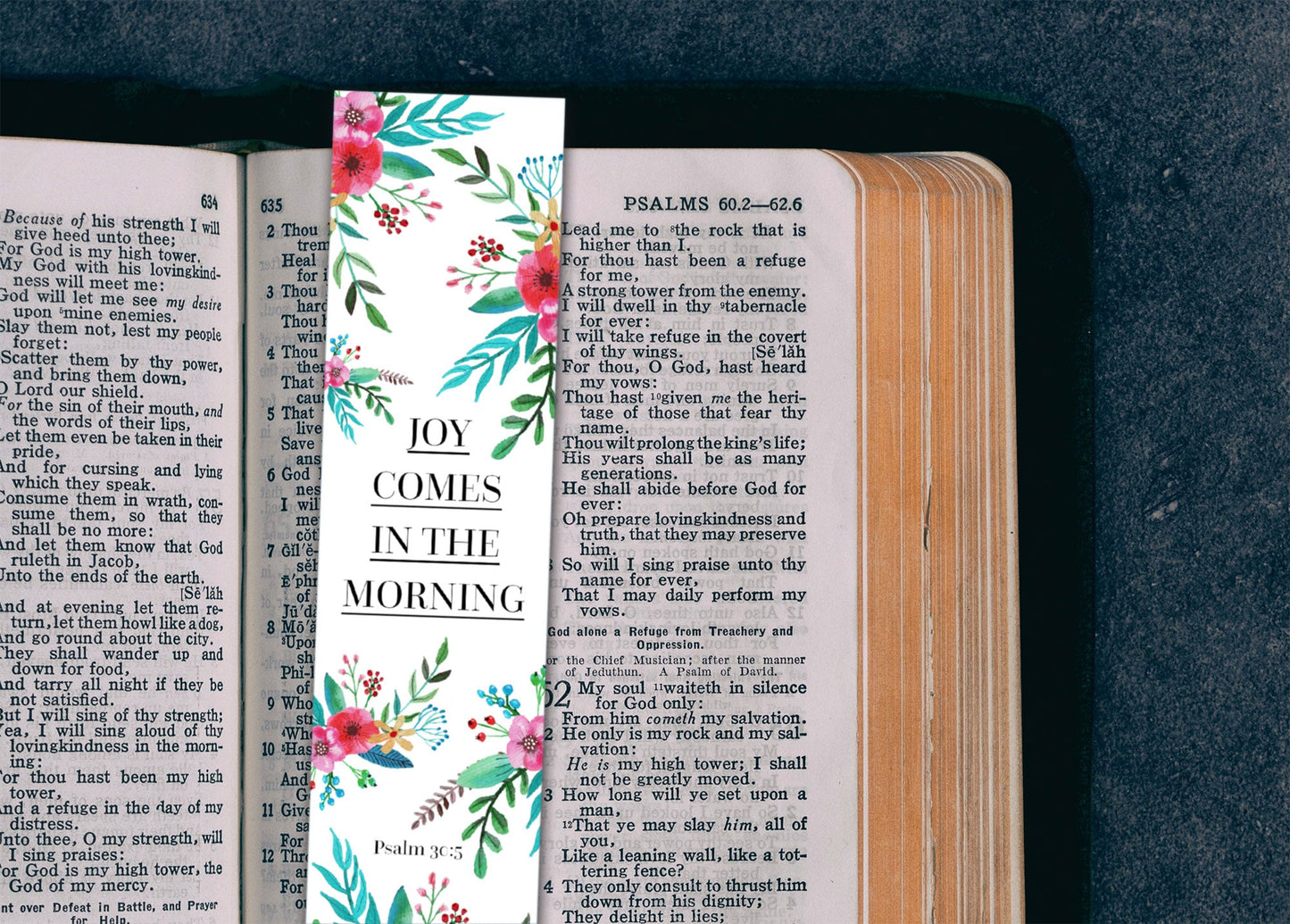 Joy comes in the morning (Segenszeichen Lesezeichen)