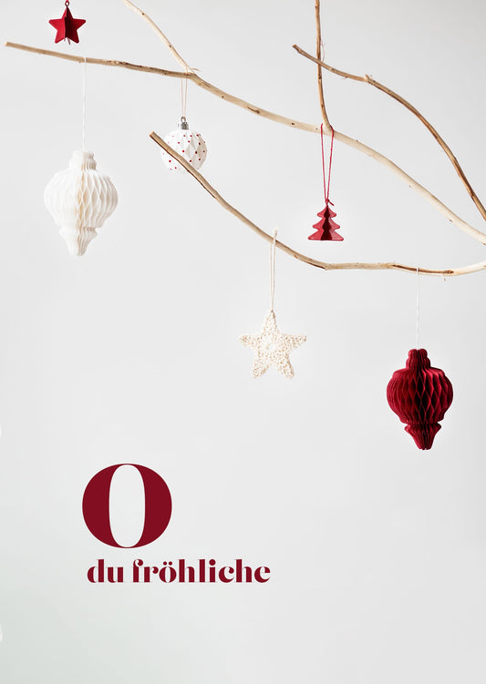 O du fröhliche (Doppelkarte Weihnachten)